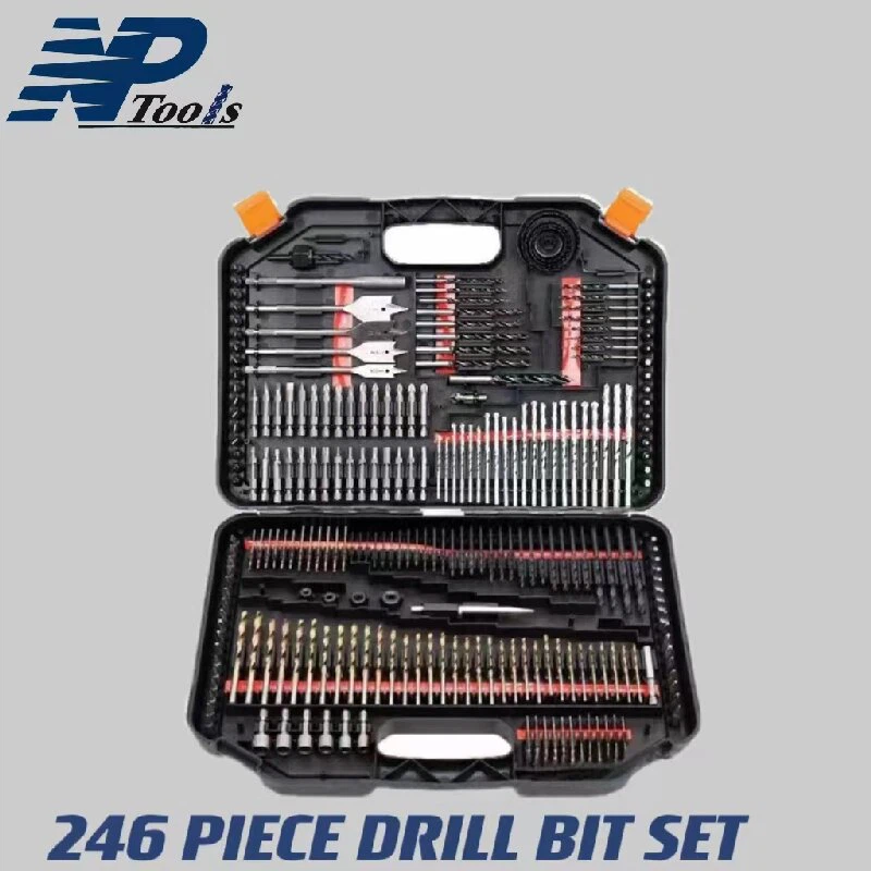 246Pcs Drill Bits And Driver Set